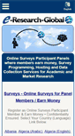 Mobile Screenshot of e-research-global.com